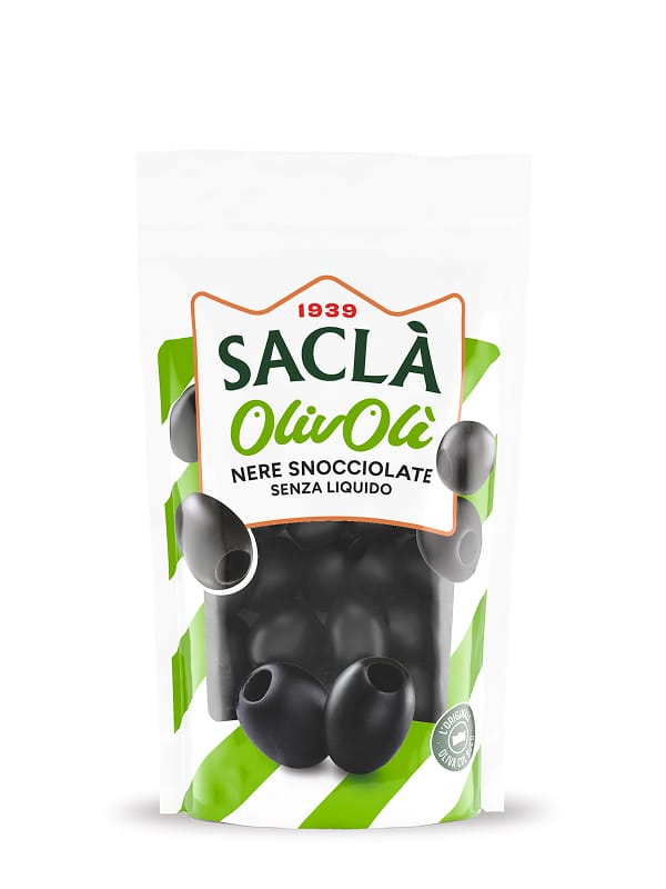 DOYPACK PITTED BLACK OLIVES