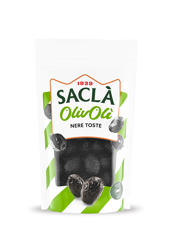 DOYPACK TOASTED BLACK OLIVES 