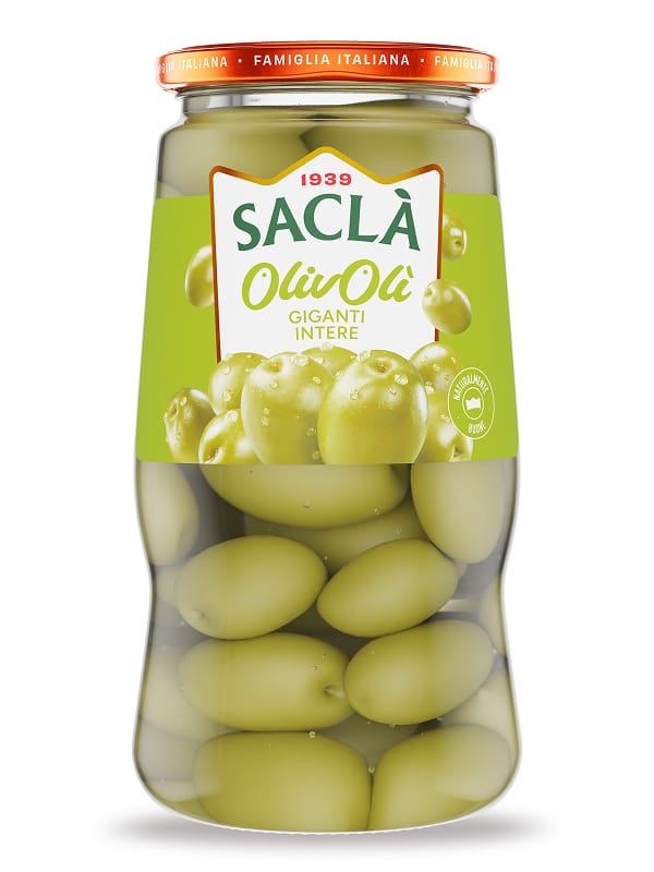 GIANT WHOLE GREEN OLIVES 
