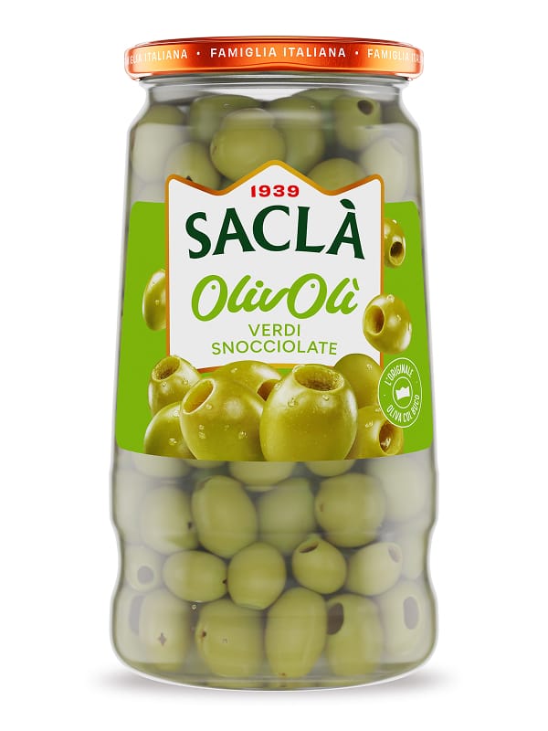PITTED GREEN OLIVES