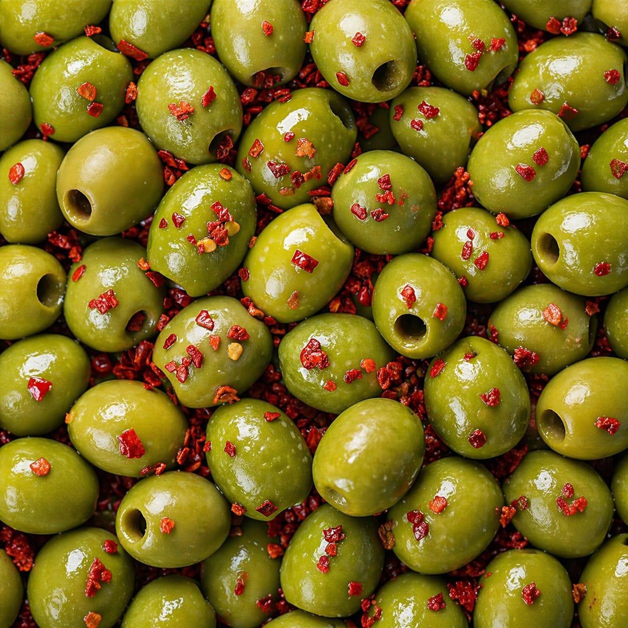 CHILLI SNACK OLIVES