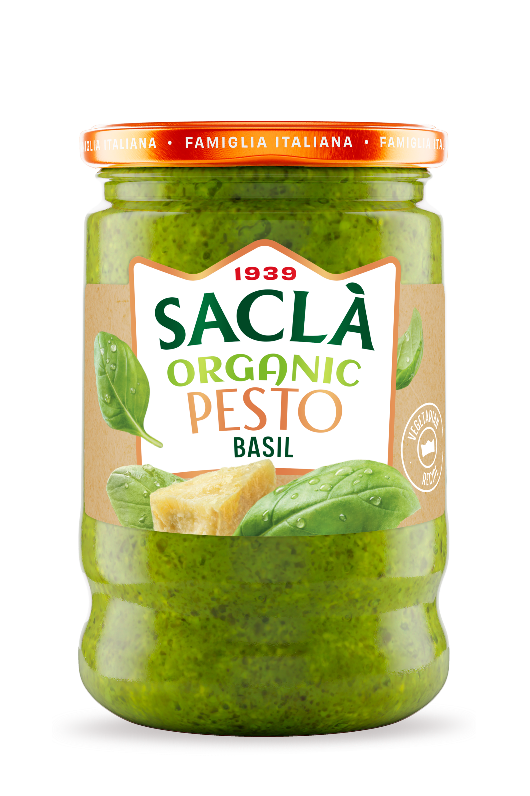 ORGANIC PESTO ALLA GENOVESE — 190 g