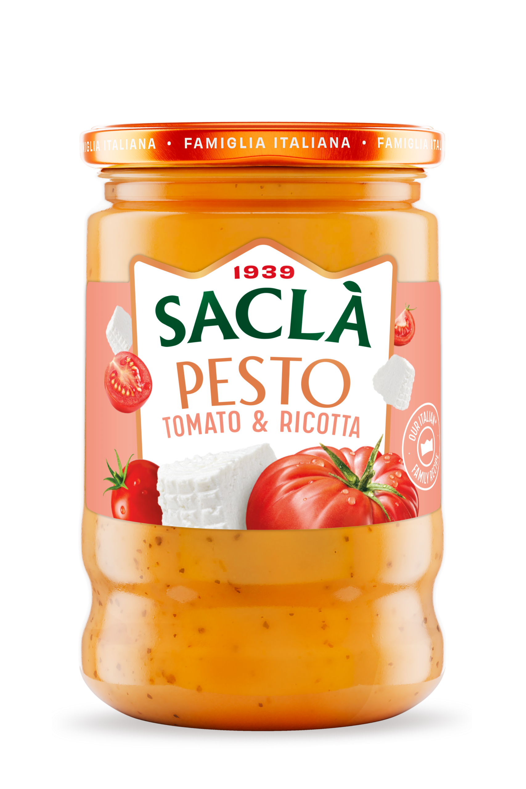 Tomato and Ricotta Cheese Pesto — 190 g