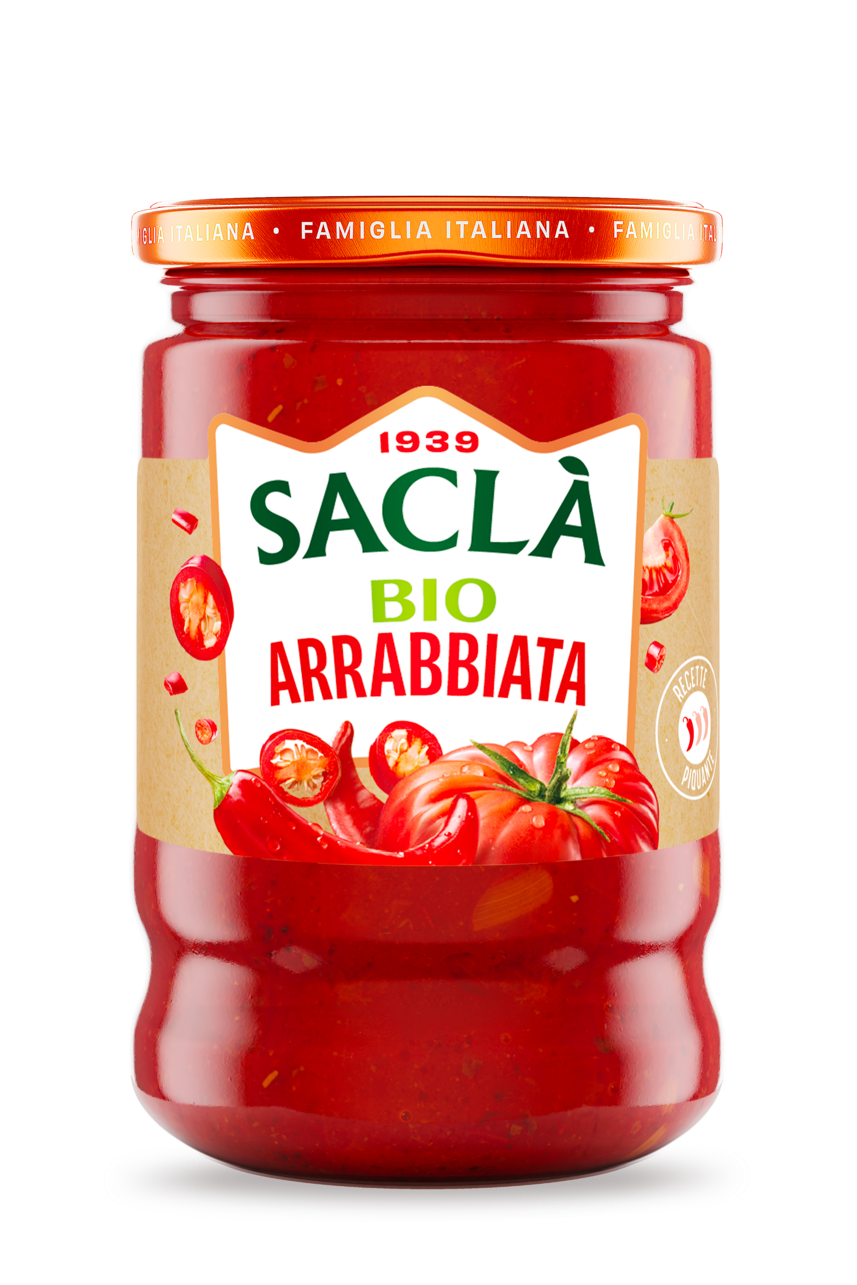 ORGANIC ARRABBIATA — 190 g