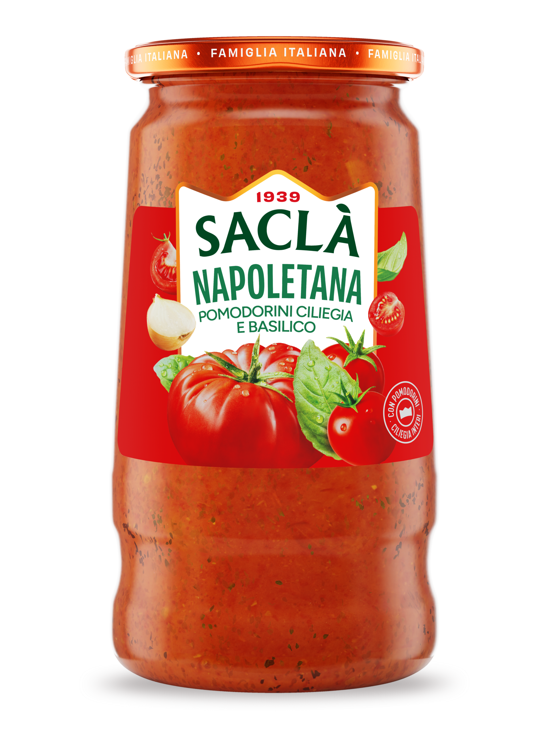 NAPOLETANA CHERRY TOMATO AND BASIL — 350 g
