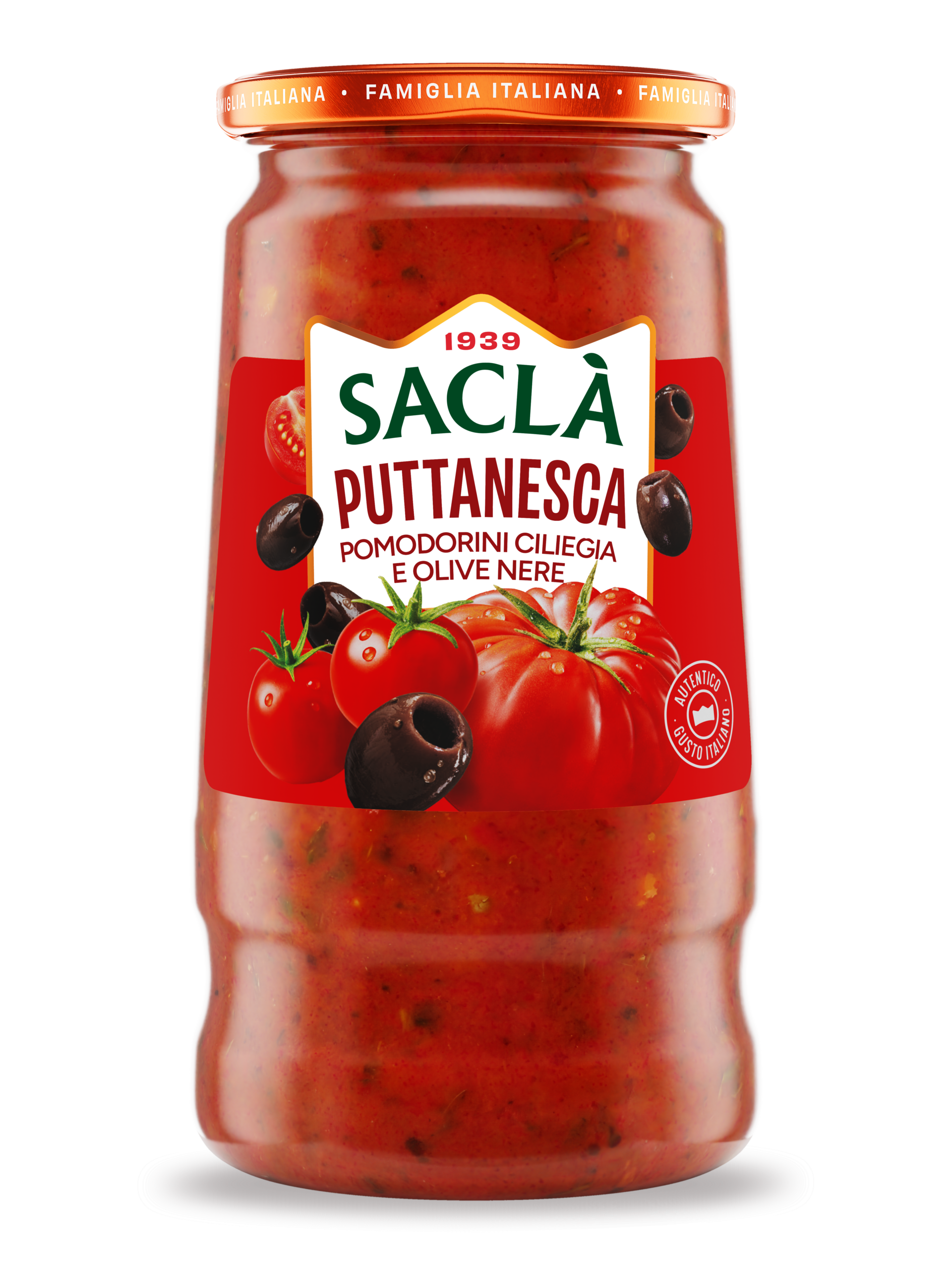 PUTTANESCA CHERRY TOMATO AND OLIVES — 350 g