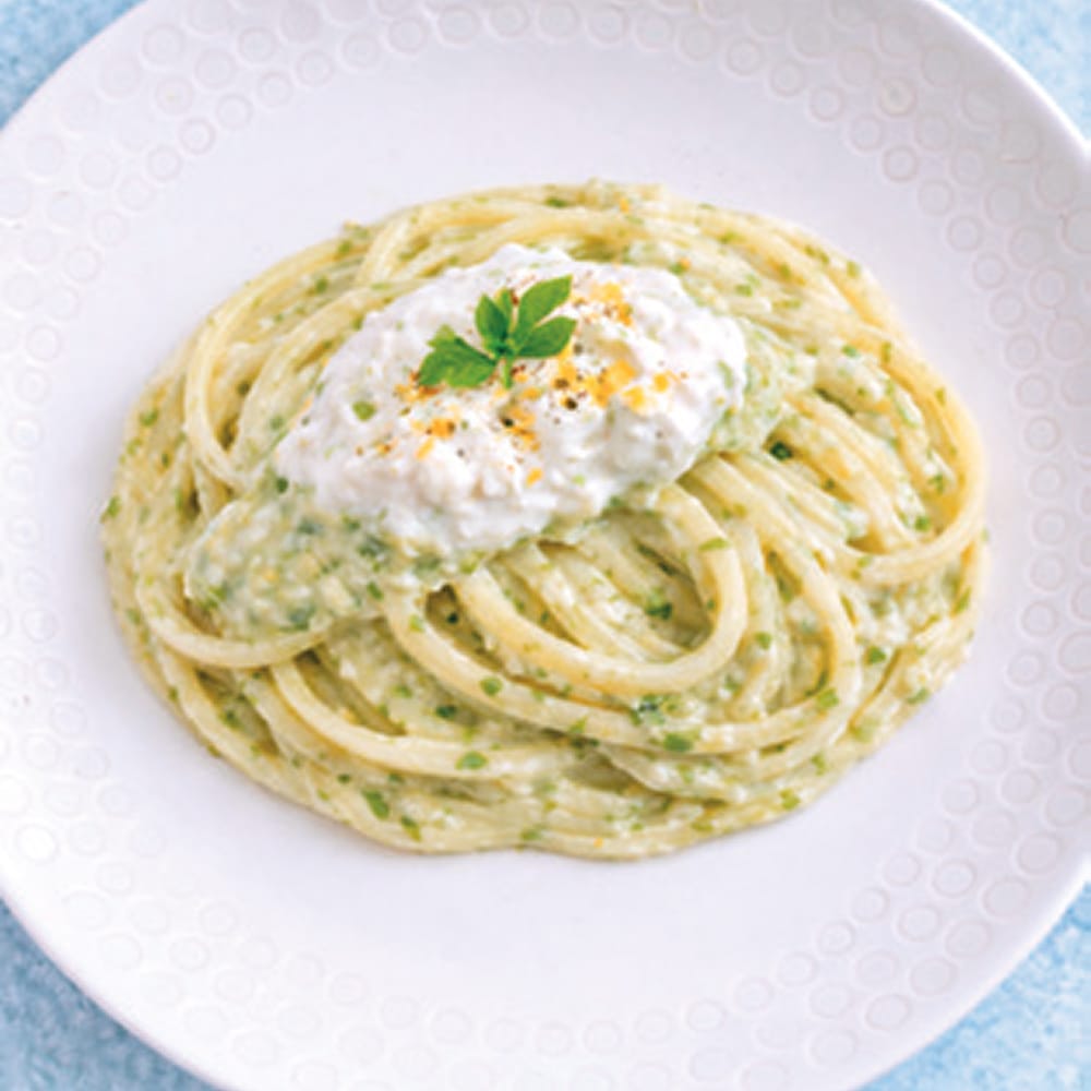Lemon Pesto Linguine