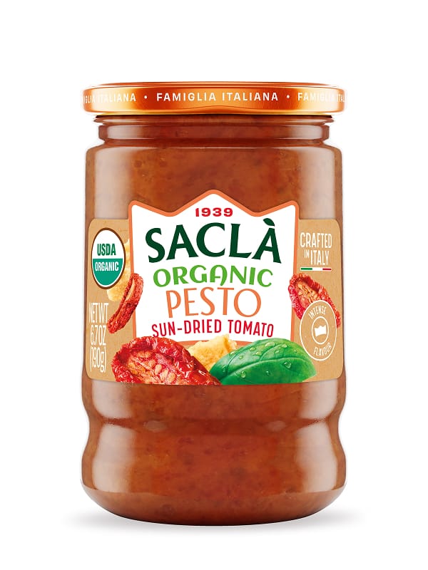Organic Sun-Dried Tomato Pesto — 190 g